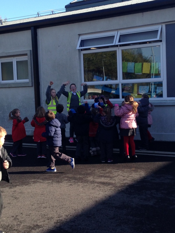 The playground leaders in action in March ’17
