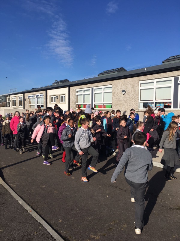Exercising during line up time
